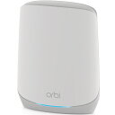 Orbi WiFi 6 AX5400 トライバンドメッシュWiFi システム 追加用サテライト Orbi WiFi 6 AX5400トライバンドメッシュWiFiシステム サテライト単体モデル。既存のOrbi WiFi 6 AX5400システムに追加して使用します（本製品単体ではインターネットに接続することはできません）。サテライト1台でWiFiの範囲を232平方メートル拡張することができます。AX5400クラスのトライバンドWiFiで、2つの5GHz帯がそれぞれ最大2402Mbps、2.4GHz帯が最大574Mbpsに対応、5GHz帯のうち1つをルーター⇔サテライト間のバックホール専用バンドとして使用します。スマートテレビ、IoTペット用品、セキュリティカメラなどIoT家電を沢山繋げても、家族全員が同時に大容量VRゲーミングや4K/8K ビデオストリーミングなどを遅延なくお楽しみいただけます。初期セットアップや各種設定に日本語対応のモバイルアプリをご利用いただけます。スマートフォンに無料のOrbiアプリをインストールし、アプリの指示に従ってわずか数分でメッシュWiFiの使用を開始できます。またリモート管理にも対応し、外出先からでもホームネットワークの状態の確認、ゲストWiFiの有効/無効などの設定変更が可能です。 詳細スペック 最大消費電力(備考)0 本体サイズ(H)211mm 本体サイズ(W)168mm 本体サイズ(D)64mm 本体重量730g 電気用品安全法(本体)非対象 電気用品安全法(付属品等)適合/例外承認 電気用品安全法(備考)電源アダプターが適合