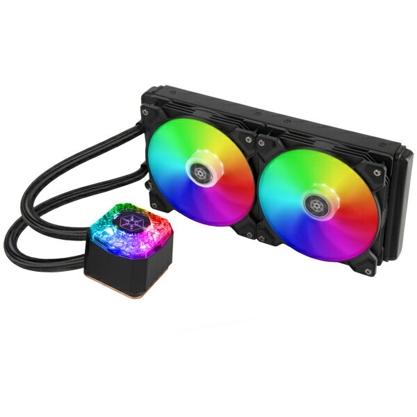 【送料無料】SilverStone SST-IG280-ARGB RGB水冷CPUクーラー 280mm【在庫目安:お取り寄せ】