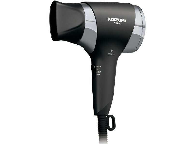 【送料無料】小泉成器 KHD9740K マイナスイオンヘアドライヤー（ブラック）【在庫目安:お取り寄せ】| ..