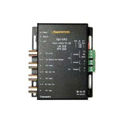 【送料無料】ジョブル VAD-i402A.TC.56 コンポジット用4映像＋RS232C＋RS485光ファイバー伝送 送信器【在庫目安:お取り寄せ】| パソコン周辺機器 複合エクステンダー エクステンダー PC パソコン
