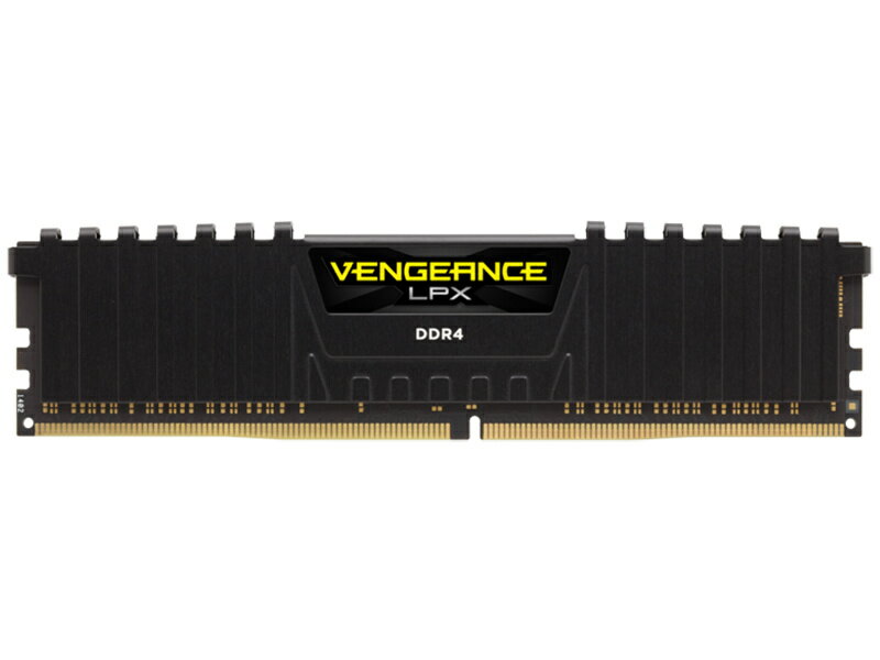 【送料無料】コルセア(メモリ) CMK8GX4M2A2400C16 VENGEANCE LPX 8GB(2x4GB) DDR4 2400Mhz CL16 288pin Long DIMM【在庫目安:お取り寄せ】