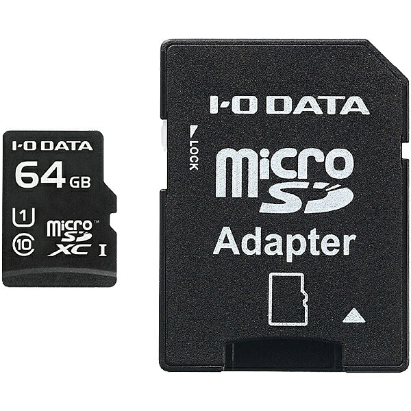 ̵IODATA MSDU1-64GR UHS-I UHS ԡɥ饹1б microSDXC꡼ɡSDѴ...