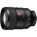 【送料無料】SONY(VAIO) SEL135F18GM Eマウント交換レンズ FE 135mm F1.8 GM【在庫目安:お取り寄せ】 カメラ 単焦点レンズ 交換レンズ レンズ 単焦点 交換 マウント ボケ