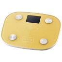 【送料無料】ELECOM HCS-FS03YL エクリア体組成計/ FS03シリーズ/ イエロー【在庫目安:お取り寄せ】(4)