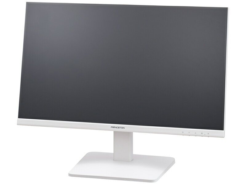 【送料無料】プリンストン PTFWLD-27W 液晶ディスプレイ 27型/ 1920×1080/ HDMI、D-Sub、DisplayPort/ ホワイト/ スピーカー：あり【在庫目安:僅少】
