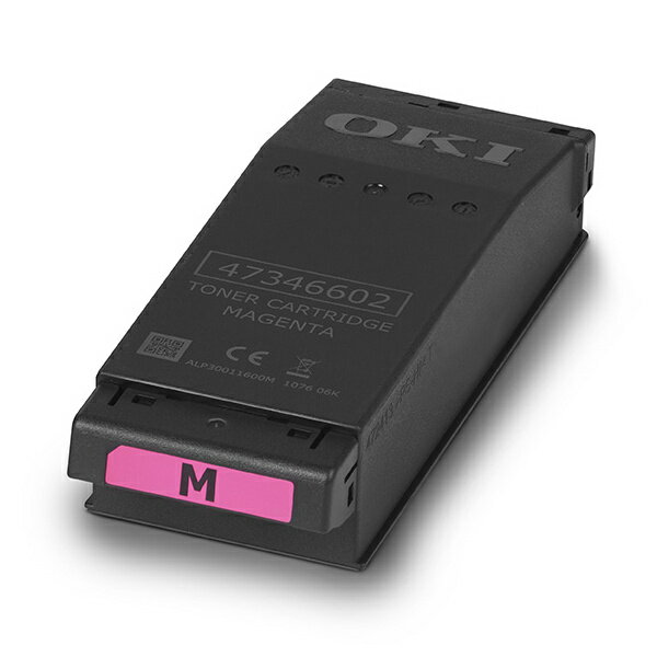 【送料無料】OKI TC-C4EM1 トナーカートリッジ マゼンタ (C650dnw)【在庫目安:僅少】| トナー カートリ..