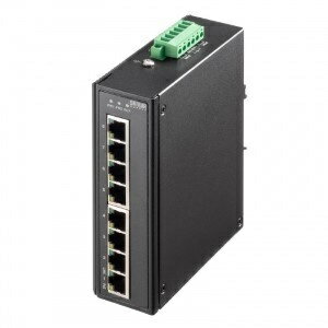 【送料無料】サンワサプライ LAN-GIGAPOEFA83 産業用ギガビット対応PoEスイッチングハブ（高耐久/ 8ポート）【在庫目安:お取り寄せ】| パソコン周辺機器