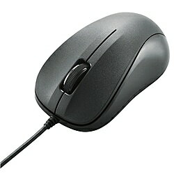 ELECOM M-K5URBK/RS 法人向けマウス/ USB光学式有線マウス/ 3ボタン/ Sサイズ/ EU RoHS指令準拠/ ブラック