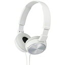 【送料無料】SONY(VAIO) MDR-ZX310/W ステレオヘッドホン ホワイト【在庫目安:お取り寄せ】| AV機器