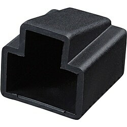 サンワサプライ ADT-RJCVR2 RJ-45プラグカバー（ブラック）【在庫目安:お取り寄せ】