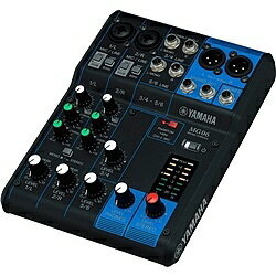 6チャンネルミキシングコンソール ●最大 2 Mic / 6 Line入力（ 2 モノラル＋2 ステレオ）●1 ステレオバス●マイクプリアンプ「D-PRE」搭載●＋48V ファンタム電源●メタルシャーシ