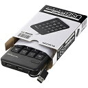 【在庫目安:あり】ELECOM TK-TCM012BK/RS 2ポートUSB2.0ハブ付テンキーボード/ メンブレン/ ブラック/ RoHS指令準拠(2)