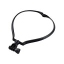 ELECOM AC-MBNE01BK アクションカメラ用アクセサリ/ ネックレスマウント/ GoPro汎用/ 上下調整可能/ 落下防止/ アジャスター付/ ブラ...