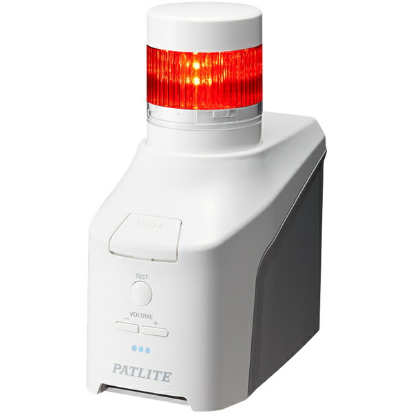 【送料無料】パトライト NHV6-1-R 音声対応ネットワーク制御信号灯 直径60mm/ 1段/ 赤/ ACアダプタ付属【在庫目安:お取り寄せ】| パソコン周辺機器