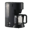 【送料無料】象印マホービン EC-MA60-BA コーヒーメーカー ブラック 珈琲通 810ml コーヒーカップ6杯【在庫目安:お取り寄せ】