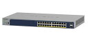 【送料無料】NETGEAR GS724TP-300JPS POE+対応 (190W) ギガビット24ポート アプリ&クラウドスマートスイッチ【在庫目安:僅少】