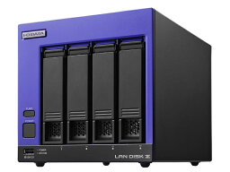 【送料無料】IODATA HDL4-Z22SI3B08 第12世代インテルCore i3搭載 4ドライブ法人向けWindows NAS 8TB【在庫目安:お取り寄せ】| パソコン周辺機器 WindowsNAS Windows Nas RAID 外付け 外付