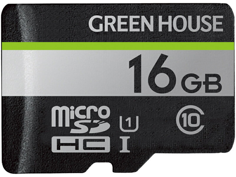 GREEN HOUSE GH-SDM-UA16G microSDHC UHS-I U1 饹10 16GBں߸ܰ:󤻡