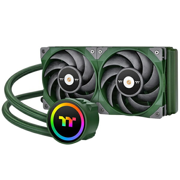 ̵Thermaltake CL-W319-PL12RG-A CPU顼 TOUGHLIQUID 240 ARGB Sync -Racing Green-ں߸ܰ:󤻡