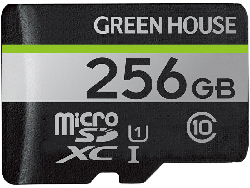 ̵GREEN HOUSE GH-SDM-UA256G microSDXC UHS-I U1 饹10 256GBں߸ܰ...