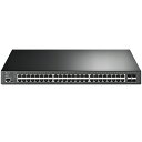 yzTP-LINK TL-SG3452XP(UN) JetStream 48-Port Gigabit POE+ L2+ Managed Switch/ 4x SFP+y݌ɖڈ:񂹁z