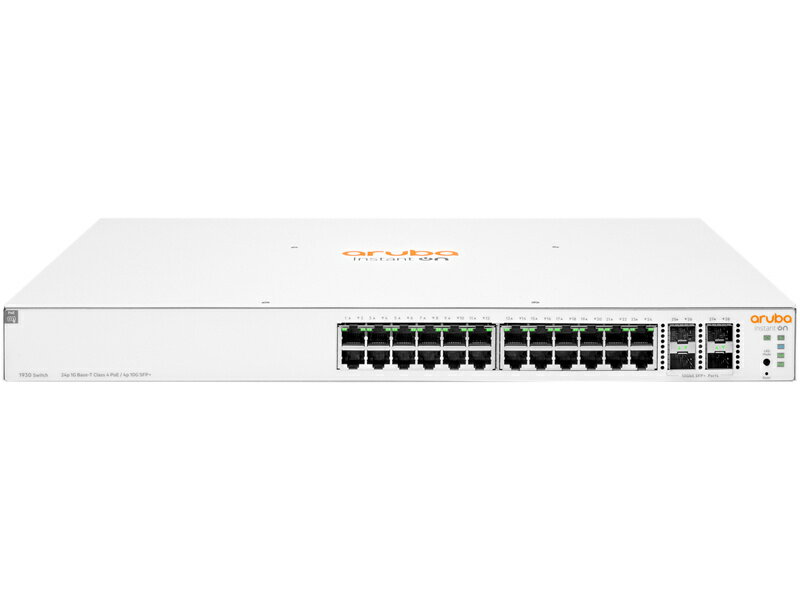 【送料無料】JL683B#ACF HPE Networking Instant On 1930 24G Class4 PoE 4SFP+ 195W Switch【在庫目安:お取り寄せ】