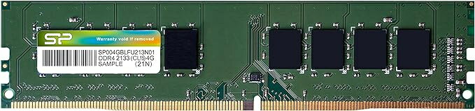【送料無料】シリコンパワー SP016GBLFU240B02 メモリーモジュール 288pin U-DIMM DDR4-2400（PC4-19200） 16GB ブリスターパッケージ【在庫目安:お取り寄せ】