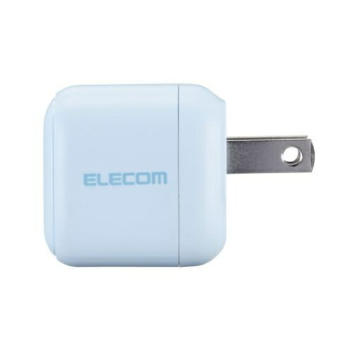 ELECOM MPA-ACCP7320BU AC充電器/ スマホ・タブレット用/ USB Power Delivery/ 20W/ USB-C1ポート/ ブルー【在庫目安:お取り寄せ】| 電源 充電器 バッテリーチャージャー バッテリチャージャー 充電 チャージャー 2