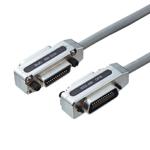 【送料無料】サンワサプライ KB-GPIB2KN2 GP-IBケーブル（2m）【在庫目安:お取り寄せ】