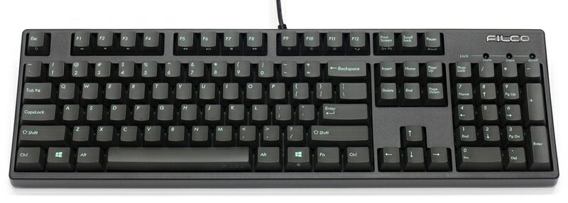 【送料無料】ダイヤテック FKBN104MSS/EAS3GMB Majestouch + ASK スピードシルバー軸 英語配列【在庫目安:お取り寄せ】