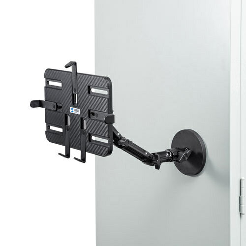 【送料無料】サンワサプライ VEH-TBMG2 マグネット取付け式タブレットホルダー（長アーム）【在庫目安:お取り寄せ】