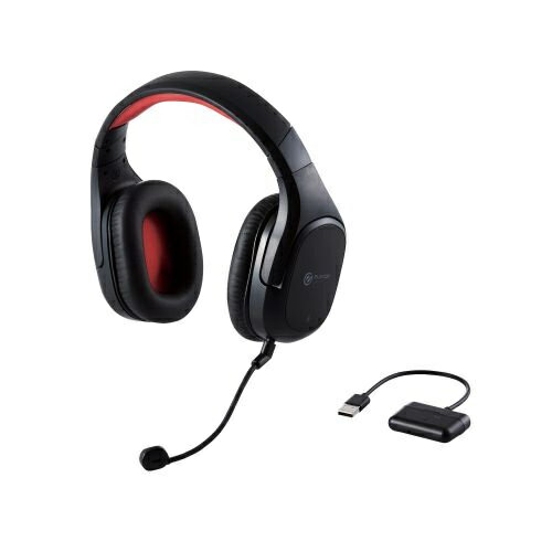 【送料無料】ELECOM HS-GMW100BK ゲーム向け無線ヘッドセット/ 2.4GHz/ ミキサー機能付USBアダプター付き/ サラウンド機能有/ ブラック【在庫目安:お取り寄せ】 【送料無料】ELECOM HS-GMW100BK ゲーム向け無線ヘッドセット/ 2.4GHz/ ミキサー機能付USBアダプター付き/ サラウンド機能有/ ブラック【在庫目安:お取り寄せ】