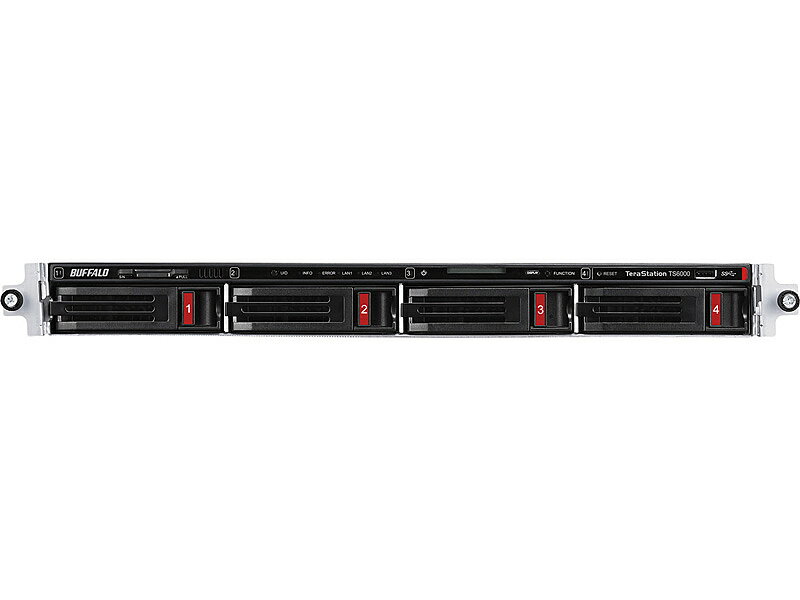 【送料無料】バッファロー TS6400RN0804 TeraStation TS6400RNシリーズ 4ベイ ラックマウントNAS 8TB【在庫目安:僅少】| パソコン周辺機器 ラックマウント ラック マウント NAS