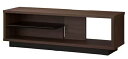【送料無料】アイリスオーヤマ OTS-100SR-WN/B オープンテレビ台 スタンダードタイプ 幅約100cm ウォールナット/ ブラック【在庫目安:お取り寄せ】| AV機器 AVラック ラック 台 テレビ AVボード TV(2)