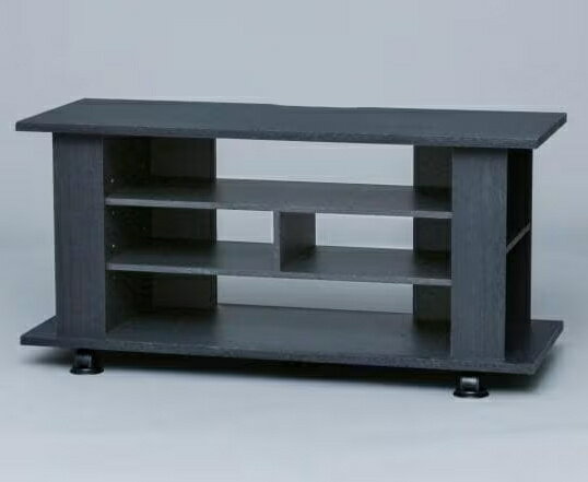 【送料無料】アイリスオーヤマ OAB-100-BO AVボード オープンタイプ ブラックオーク【在庫目安:お取り寄せ】| AV機器 AVラック ラック 台 テレビ AVボード TV