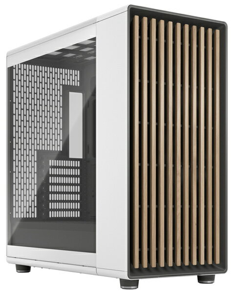 【送料無料】Fractal Design FD-C-NOR1X-04 フルタワー型PCケース North XL Chalk White TG Clear【在庫目安:お取り寄せ】