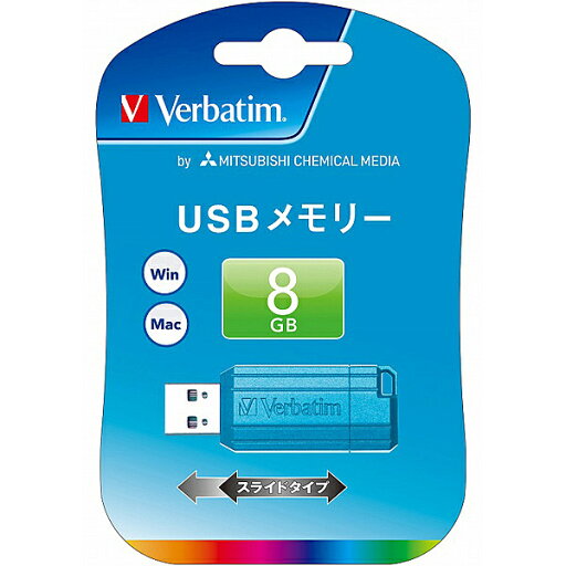 Verbatim USBP8GVB1 USBフラッシュメモリ 8GB ブルー【在庫目安:お取り寄せ】| パソコン周辺機器 USBメモリー USBフラッシュメモリー USBメモリ USBフラッシュメモリ USB メモリ Verbatim USBP8GVB1 USBフラッシュメモリ 8GB ブルー【在庫目安:お取り寄せ】| パソコン周辺機器 USBメモリー USBフラッシュメモリー USBメモリ USBフラッシュメモリ USB メモリ