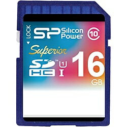 【送料無料】シリコンパワー SP016GBSDHCU1V10 【UHS-1対応】SDHCカード 16GB Class10 プロモデル 読込90MB/ s 書込45MB/ s（最大値）5年保証【在庫目安:お取り寄せ】