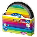 Verbatim DTR85HP10SV1 DVD+R DL 8.5GB PCf[^p 8{Ή 10XshP[X Ch\y݌ɖڈ:񂹁z