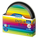 Verbatim DHR85HP10SV1 DVD-R DL 8.5GB PCf[^p 8{Ή 10XshP[X Ch\y݌ɖڈ:񂹁z