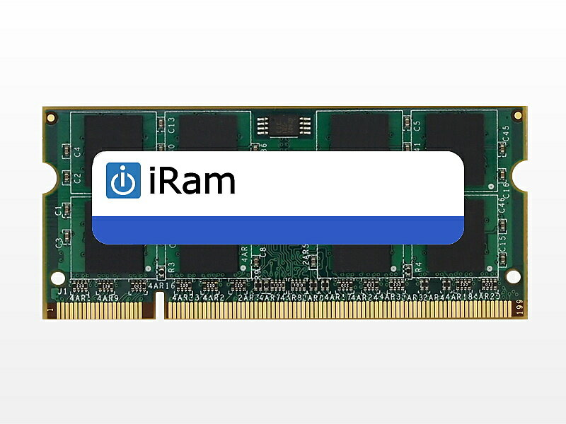 【送料無料】iRam Technology IR4GSO667D2 Mac 増設メモリ DDR2/ 667 4GB 200pin SO-DIMM【在庫目安:お取り寄せ】