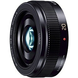 【送料無料】Panasonic H-H020A-K デジタル一眼カメラ用交換レンズ LUMIX G 20mm/ F1.7 II ASPH. (ブラック)【在庫目安:お取り寄せ】| カメラ 単焦点レンズ 交換レンズ レンズ 単焦点 交換 マウント ボケ