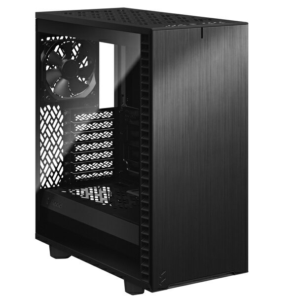 【送料無料】Fractal Design FD-C-DEF7C-03 ミドルタワー型PCケース Define 7 Compact Black TG Light Tint【在庫目安:お取り寄せ】
