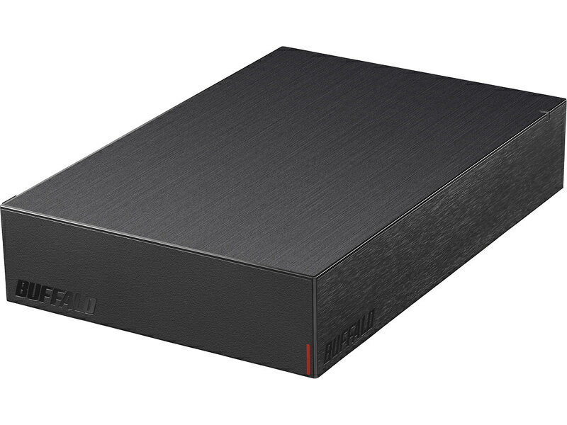 【送料無料】バッファロー HD-LE6U3-BB USB3.2(Gen.1)対応外付けHDD 6TB ブラック【在庫目安:お取り寄せ】| パソコン周辺機器 外付けハードディスクドライブ 外付けハードディスク 外付けHDD ハードディスク 外付け 外付 HDD USB
