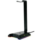 【送料無料】プリンストン UP-HSSD バーチャル7.1オーディオアダプター機能付 ヘッドセットスタンド【在庫目安:お取り寄せ】