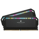 yzRZA() CMT32GX5M2E6000C36 DDR5 6000MT/ s 32GB(16GBx2) UDIMM 36-44-44-96 XMP 3.0 DOMINATOR PLATINUM RGB DDR5 Black 1.4Vy݌ɖڈ:񂹁z