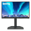【送料無料】BenQ SW272Q カラーマネジメント液晶ディスプレイ 27型/ 2560×1440/ 広色域98% P3/ HDMIx2、DisplayPortx1、USB Type-C(90W給電)/ ダークグレー/ スピーカーなし/ ハードキャリブレーション【在庫目安:お取り寄せ】(2)