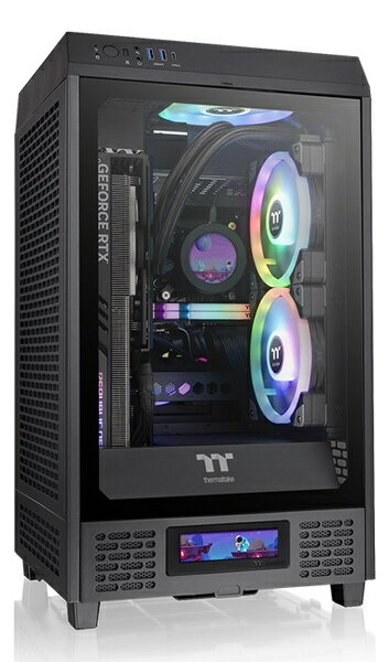 yzThermaltake CA-1X9-00S1WN-00 ~j^[PCP[X The Tower 200 Blacky݌ɖڈ:񂹁z