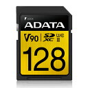 yzA-DATA Technology ASDX128GUII3CL10-C Premier ONE SDXC 128GB II U3 C10 V90y݌ɖڈ:񂹁z