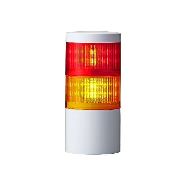 【送料無料】パトライト LR10-202WJNW-RY 積層信号灯 シグナルタワー Φ100 LR10シリーズ【在庫目安:お取り寄せ】| パソコン周辺機器